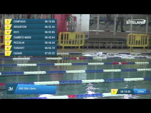 Serie 1 dei 400 Stile Libero  Assoluti Maschi Master - Campionati Regionali Master 2015 VENETO e FR