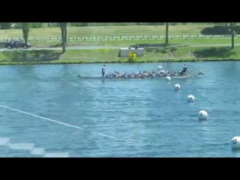 HQ Canadian Dragon Boat Championships 2014 ★ Race 2 ★ PDBC Premier Mixed, SPC Green Machine, 22Drago