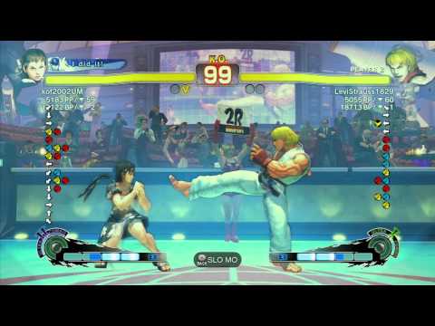 SSF4 AE: Juso (Sakura) vs LeviStrauss1829 (Ken) - Ranked Match (720p HD)