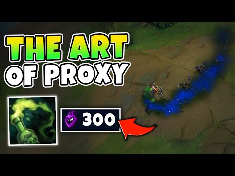 LEARN THE ART OF PROXY PUSHING ON SINGED! (GET OVER 10 CS PER MINUTE) - League of Legends