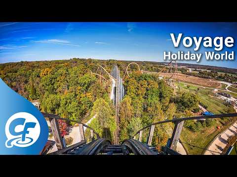 Front row point of view footage of Voyage