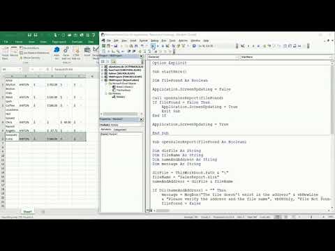 36 ENG VBA Excel   Displaying information on the Status Bar