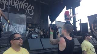 New Years Day- Death Of the Party Vans Warped Tour 2015 Mesa, Arizona