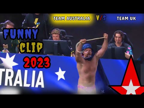 Funny clip from CS2!!! TEAM AUSTRALIA VS TEAM UK