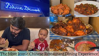 The Most Iconic Chinese Restaurant | Blue Diamond Chinese Restaurant Dining Experience | Food Vlog !