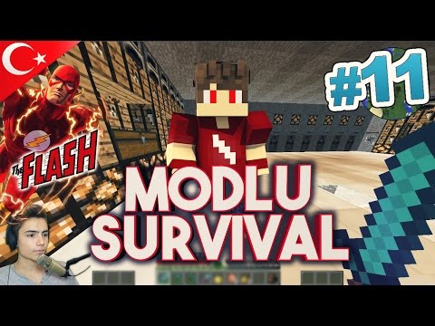 Minecraft Modlu Survival - Bölüm 11 - THE FLASH !