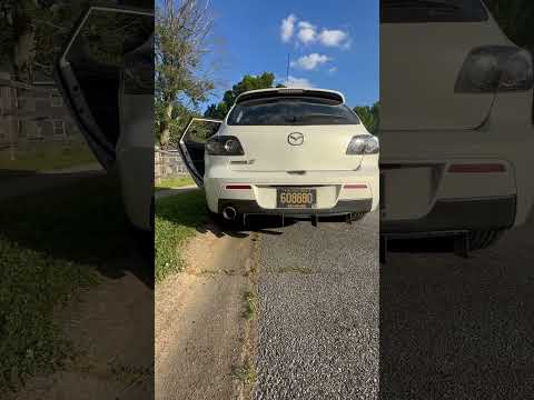 Mazda 3 hatchback 2007 borla exhaust