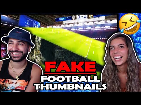 THIS HAD US CRYING 😂🤣 Football thumbnails but not clickbait!