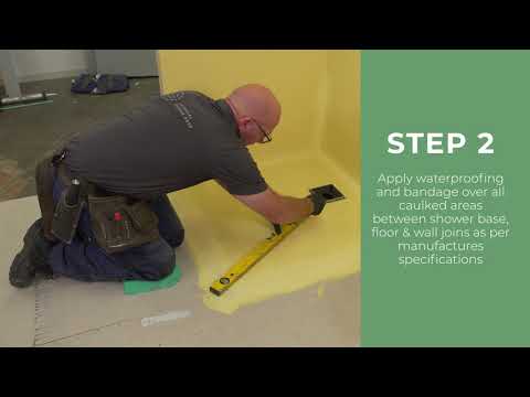 Universal Habitat How to Apply Water Stop, Waterproofing & Tiles