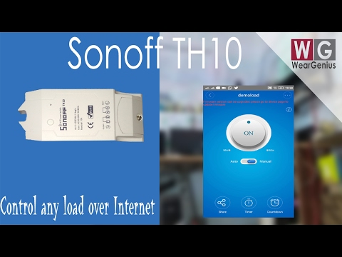 Sonoff Pow R3 1-kanalo išmani relė valdoma WiFi su energijos sunaudojimo matavimo funkcija - 230VAC 5500W video