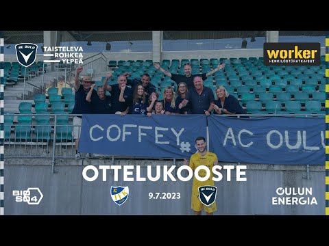 Worker ottelukooste IFK Mariehamn - AC Oulu 9.7.2023 (Veikkausliiga)