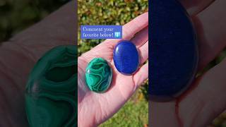 Lapis Lazuli vs Malachite | Vote For Your Favorite! #shorts
