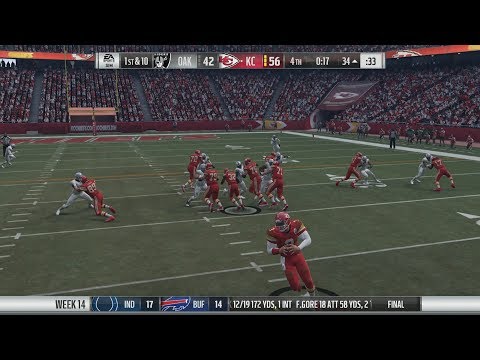 Madden NFL 18 QB Chiefs Franchise Mode Episode 15