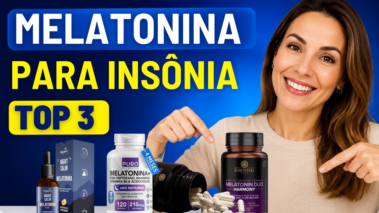 Miniatura da avaliação em vídeo de Melatonina Duo Essential Nutrition 120 Comprimidos Sublinguais