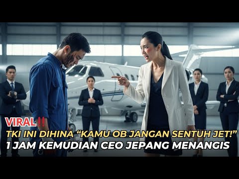 “Kalau Kamu Bisa Hidupkan Jet Ini, Semua Kekayaan Milikmu!” CEO Jepang Menangis TKI Membalikan Dunia