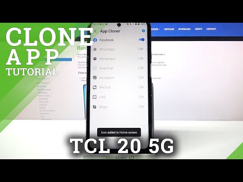 How to Clone Apps on TCL 20 5G – Dual Apps