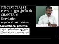 9 Physics Gravitation Gravitational Potential Class 11 Chapter 6