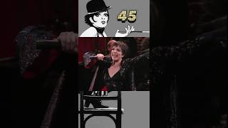 Liza Minnelli sings Cabaret through the years #musicaltheatre #lizaminnelli