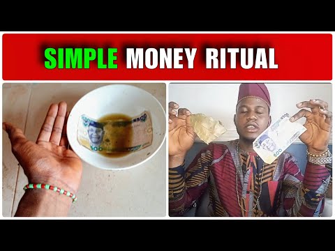 Do this every first day of the month to attract wealth and abundant grace / simple Money ritual.