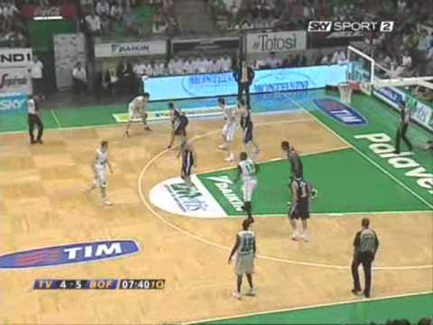 Benetton Treviso 🇮🇹 Touche fond // David Blatt 2006