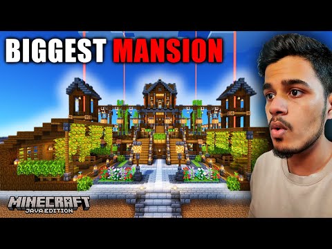 Ghost Pawar - How I Build THE BIGGEST MANSION In Minecraft | Part 2 |