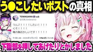 トワ様の謎ポストについて真相を話すこよちゃんｗｗｗ【ホロライブ切り抜き/博衣こより/常闇トワ/秘密結社holoX】