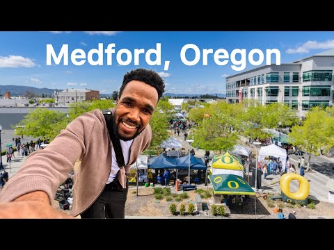 Medford, South Oregon 🇺🇸  Aerial View 4K Drone