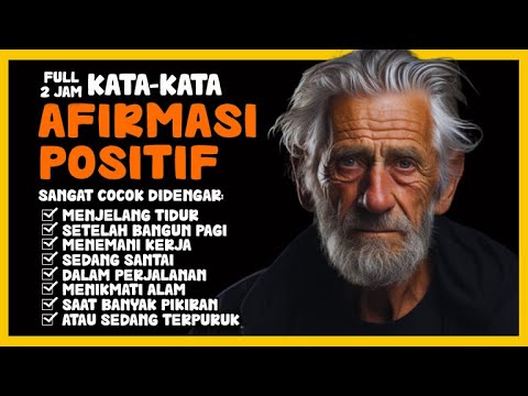 KATA-KATA AFIRMASI POSITIF, 2 JAM FULL DENGARKAN INI SETIAP HARI SEBELUM TIDUR #PannadikaChannel