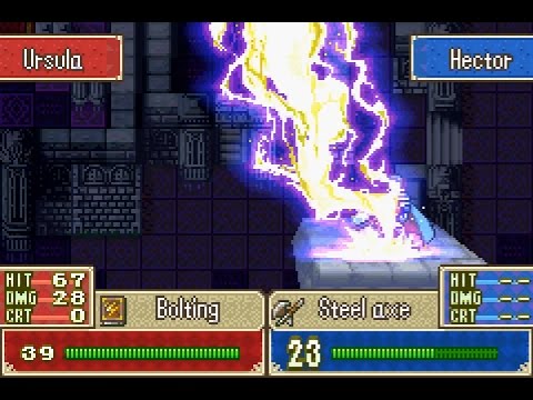 Fire Emblem 7 - Blazing Sword [Hector Hard Mode] Chapter 28 - Battle Before Dawn
