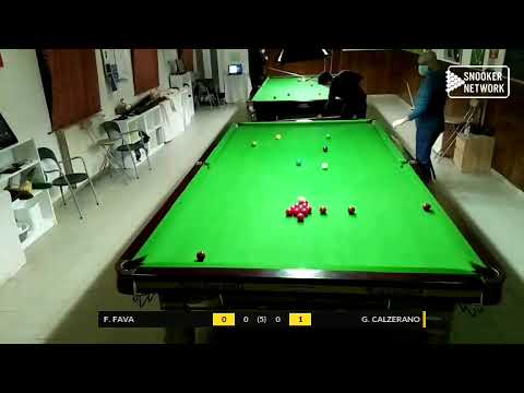 TUSCANY SNOOKER ACADEMY - REG. FIBIS TOSCANA CAT. B 2020/21 - F. FAVA vs G. CALZERANO
