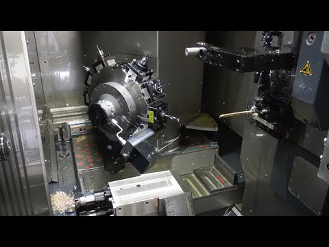 Tornos Swiss Deco 36 - a 9 axis beast