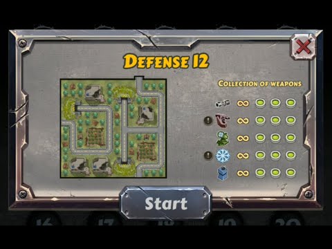 Season 2 -  Level 12 | Battle Strategy : Tower Defense HD Gameplay 2025