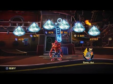 Crash Bandicoot 4 It's About Time: crash compactor N.verted 100% all gems and hidden gem walktrough