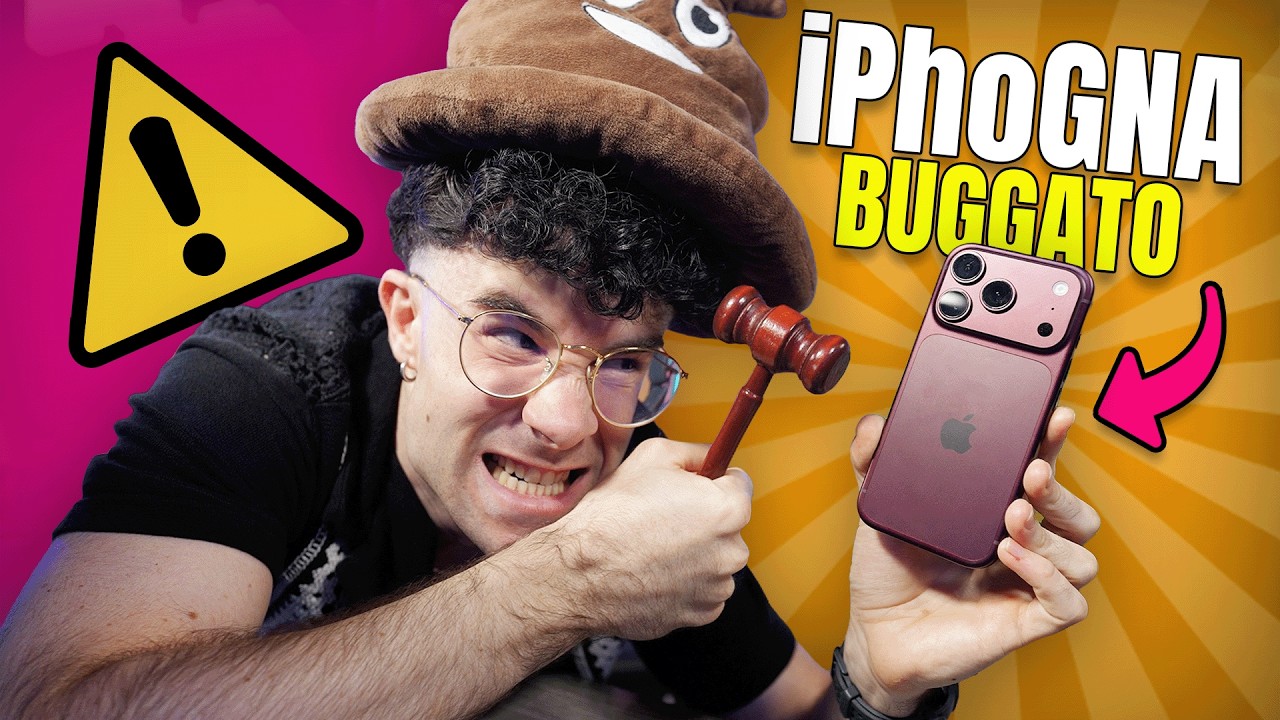 UTENTE ANDROID STORICO PROVA IPHONE 18 PRO e IMPAZZISCE PER I BUG / PROBLEMI DI iOS 27! 😤