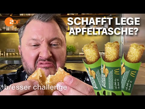 Apfeltaschen Apokalypse: Sebastian kämpft mit kultiger McDonald's Nachspeise | b/esser challenge