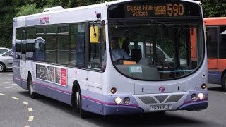 preview picture of video 'YK05 FJF (66783) - First Halifax - Volvo B7RLE Wright Eclipse Urban'