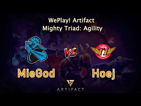 MieGod vs Hoej - Playoffs | Artifact Mighty Triad: Agility | WePlay!