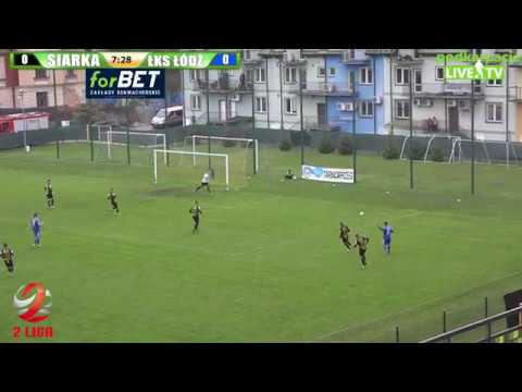 2 liga na żywo: Siarka Tarnobrzeg - ŁKS Łódź (28.10.2017)