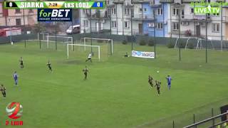 2 liga na żywo: Siarka Tarnobrzeg - ŁKS Łódź (28.10.2017)