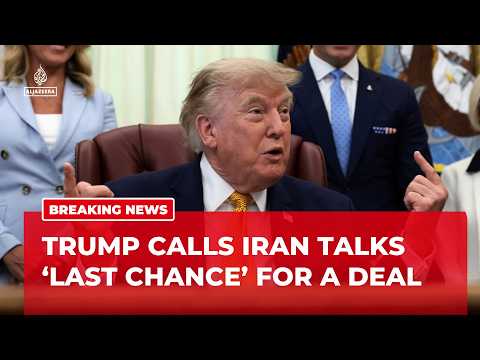 Trump calls Iran talks ‘last chance’ for a deal backed by Gulf states