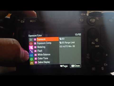 How to use Sony A7 4 📷 Touch Screen Settings 🔥