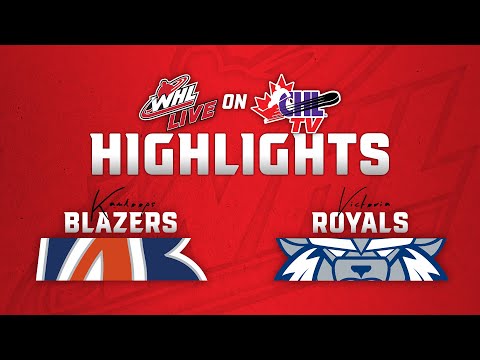 Kamloops Blazers at Victoria Royals 11/6 | WHL Highlights 2024-25