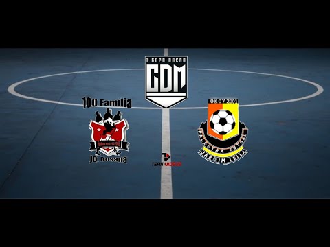 COPA ARENA CDM - PRATA - 100 FAMILIA FS x PALESTRA FC - QUARTAS DE FINAIS