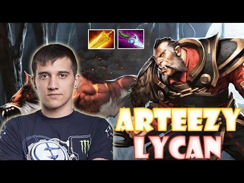 Arteezy Radiance Lycan — New Meta? Dota 2
