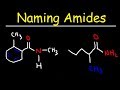 Naming Amides IUPAC Nomenclature