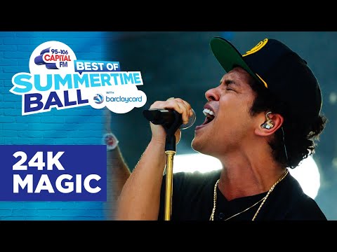 Bruno Mars - 24K Magic (Best of Capital's Summertime Ball) | Capital