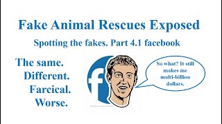 Fake Animal Rescues Exposed. Spotting the fakes4.1. facebook