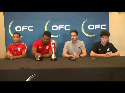 2018 OFC U-16 CHAMPIONSHIP SEMI FINAL - Tahiti v New Zealand  |  Pre-Match Press Conference