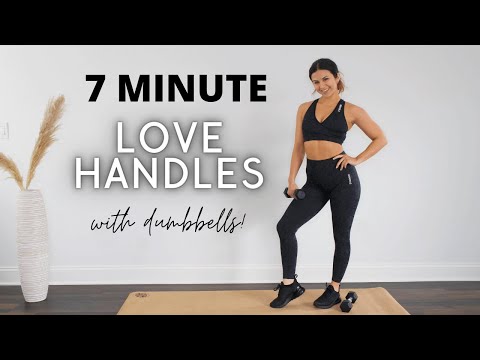 7 Minute Workout for Your Love Handles with Ashley Gaita