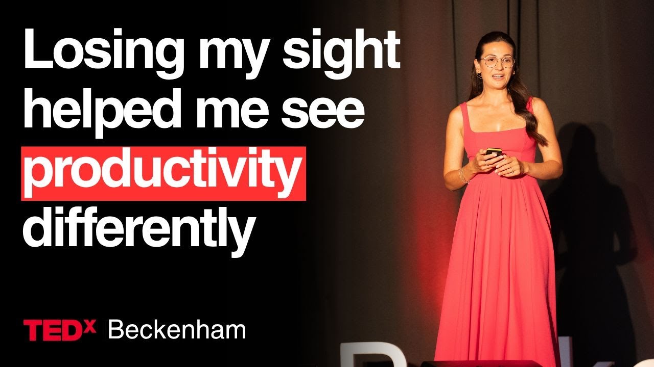 How losing my sight helped me see productivity differently | Caitlin Rozario | TEDxBeckenham